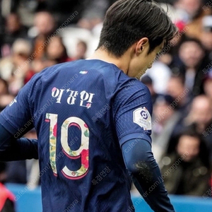 이강인 한글 유니폼 psg 파리생제르망 홈유니폼 축구 꽃무늬 / 레플리카 래플리카