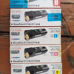 제록스 C1110용 CT201114, CT201115, CT201116, CT201117 미사용 정품토너 판매합니다.
