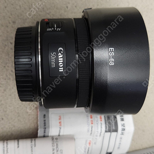캐논 EF 50mm f1.8 STM 렌즈 정품 박스풀셋 팝니다.