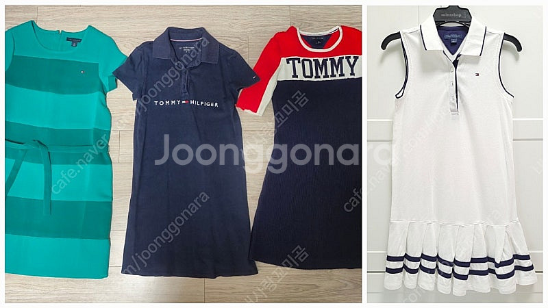 TOMMY 타미 원피스 4종 일괄(130/8,10사이즈...--0