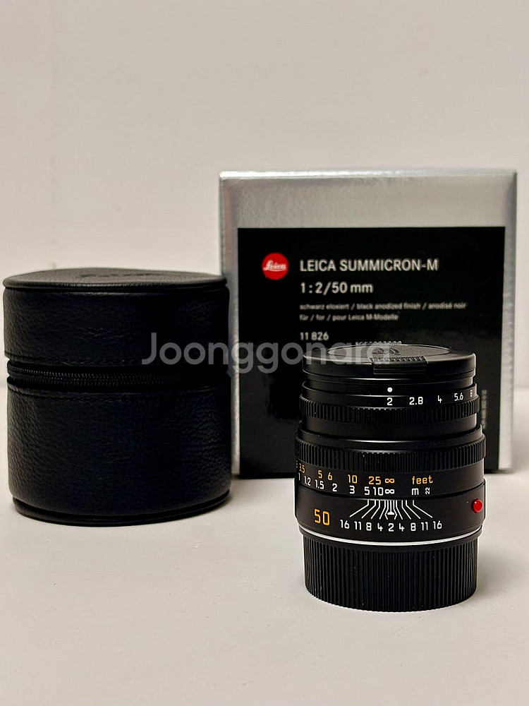 라이카 Summicron-M 50mm f/2 V5 중고...--0