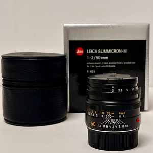 라이카 Summicron-M 50mm f/2 V5 중고 (상태 최상)