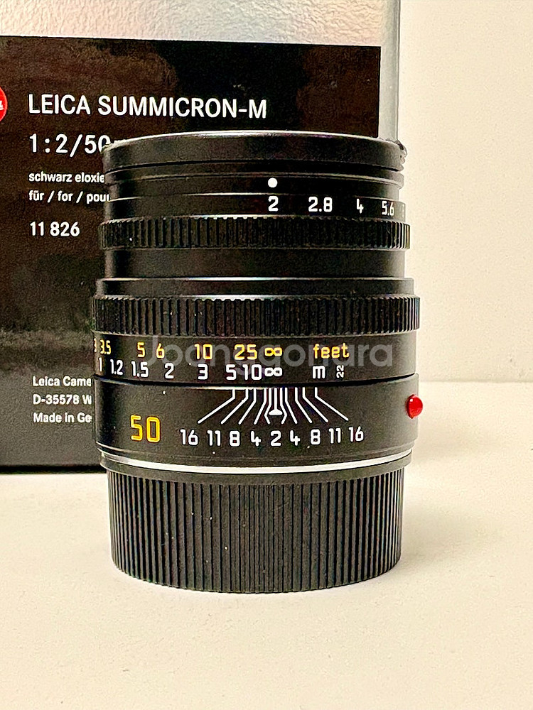 라이카 Summicron-M 50mm f/2 V5 중고...--1
