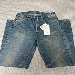 아프레쎄 25SS No.2 Washed Denim Pants 34x30
