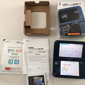 닌텐도 new 3ds xl 메탈릭 블루 박스셋