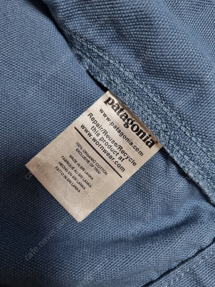 파타고니아 오가닉 코튼캔버스 자켓 L--3