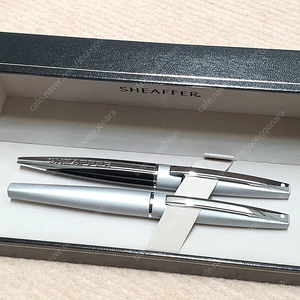 Sheaffer(쉐퍼) Taranis Sleek Chrome CT F Nib 만년필+볼펜