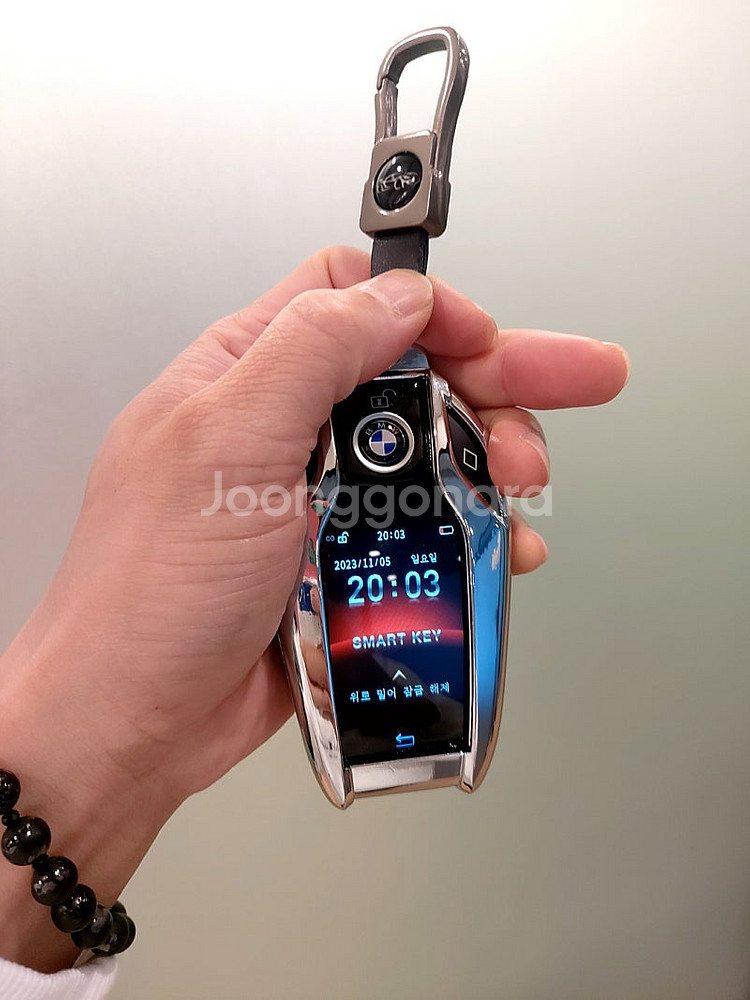 BMW 디지털 스마트키 튜닝 LCD 디스플레이 전환 +...--0