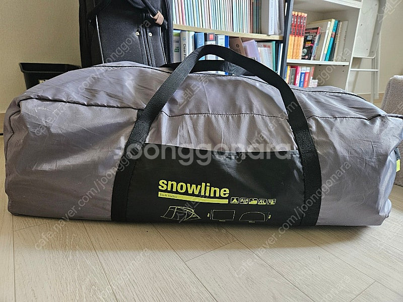 스노우라인 데크쉘터 신형 텐트 팝니다--0