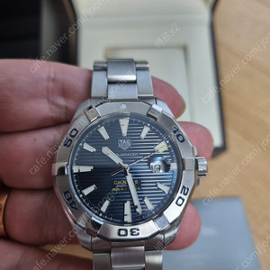 태그호이어 아쿠아레이서 43mm 오토 청판 스틸 팝니다