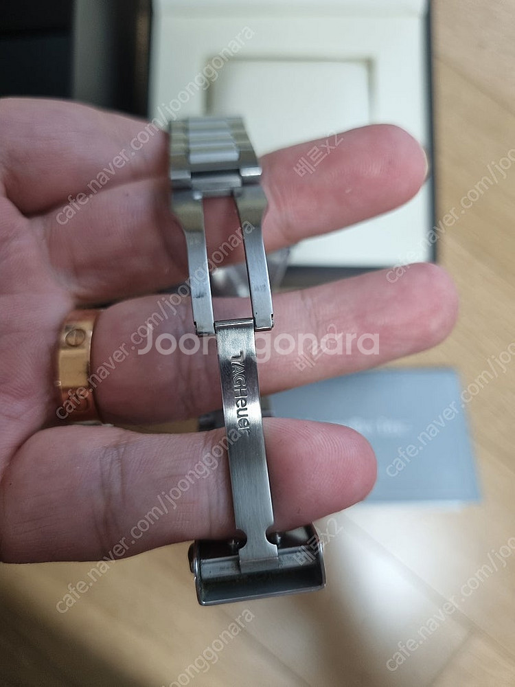 태그호이어 아쿠아레이서 43mm 오토 청판 스틸 팝니다--1