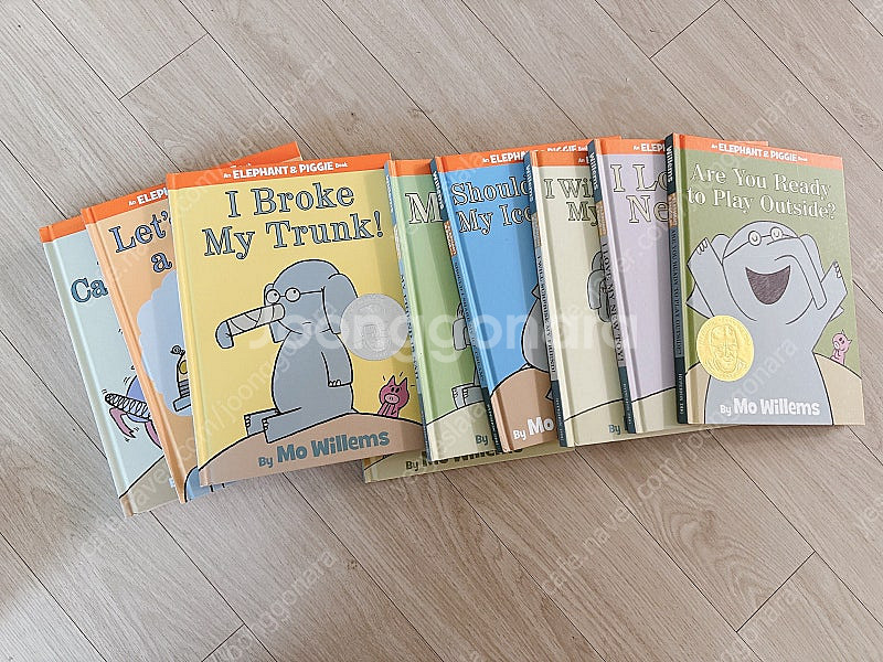 코꿀이, elephant &piggy 양장본set--0