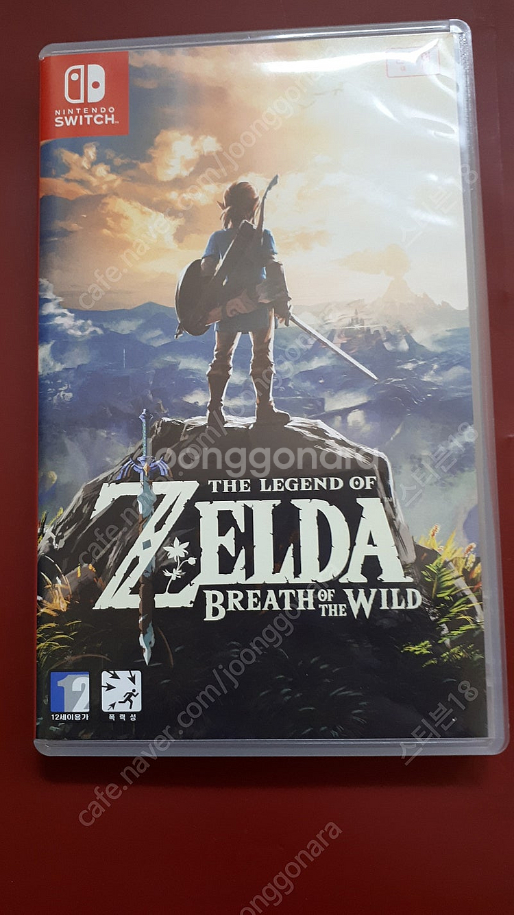 닌텐도 스위치 젤다 야생의 숨결_S급 팝니다--0