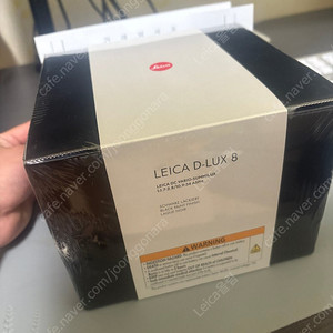 라이카 d-lux 8 미개봉 블랙페인트 색상