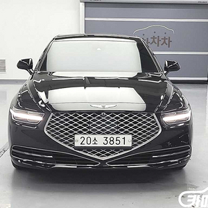 [제네시스]G90 3.8 GDI AWD 럭셔리 (5인승) 2019 년 중고차☆전액할부☆중고리스☆첫차☆