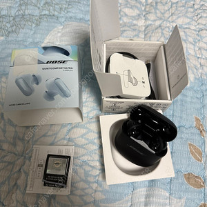 bose qc ultra earbuds 보스 qc 울트라 이어버드 블랙팝니다