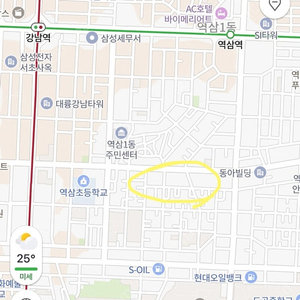강남 역삼동 월주차권