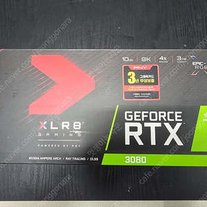 급매!! S급/PNY RTX3080 10G XLR8 GAMING/44만