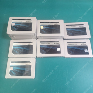 마이크론 크루셜 MX500 2.5인치 SSD 중고 20개 판매 개당 35,000원