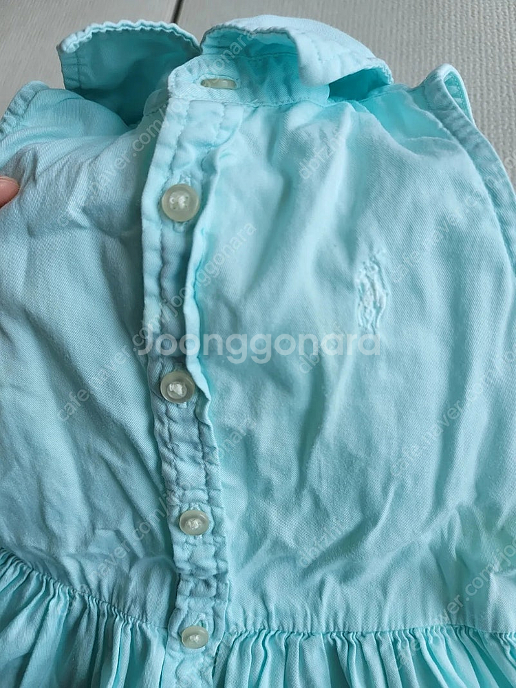 폴로 여아 원피스 9y 2t 90 여름옷--2