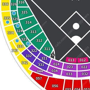 5월18일 일요일 사직 . 3루 4연석