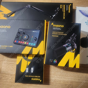 (새제품급처)pd200x 마이크,오인페,암스탠드,팝필터 세트판매합니다.
