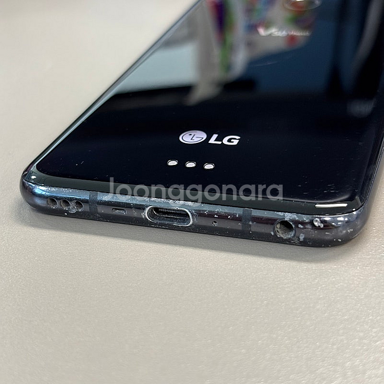 LG V50 블랙색상 128용량 미파손 무잔상 서브용 ...--4