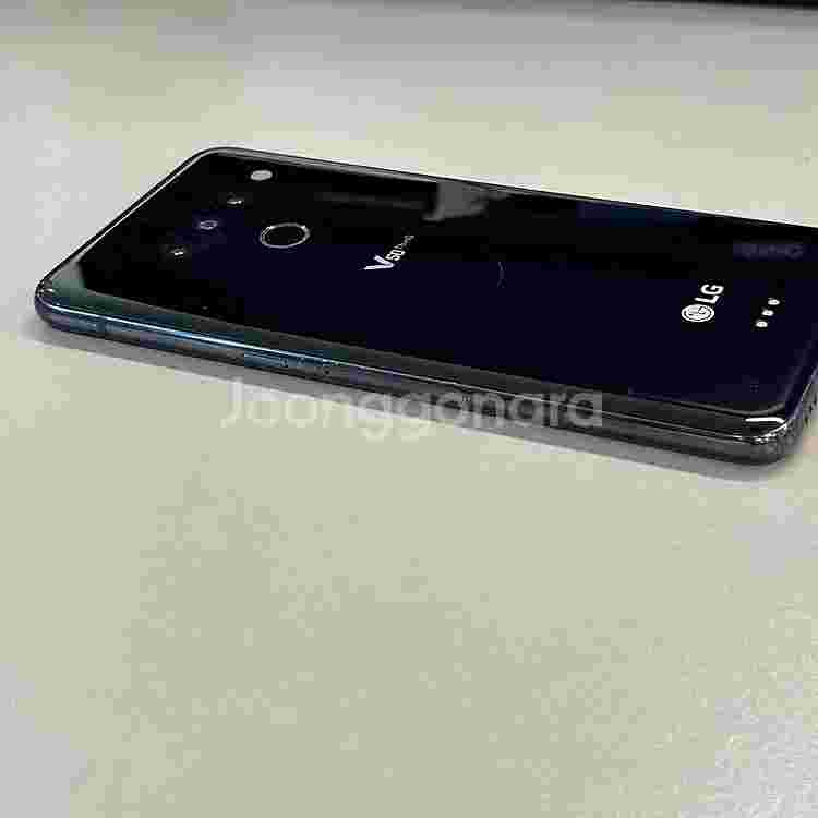 LG V50 블랙색상 128용량 미파손 무잔상 서브용 ...--7