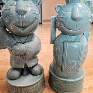 1988 서울올림픽 호순이. 호돌이 한정판 2점 팔아요. 지순탁 작품