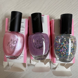 팁토우 네일 페디 메니큐어 개봉만한새거