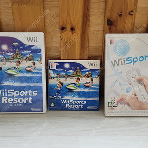 닌텐도위 wii 시디 정품 위스포츠,위스포츠리조트 타이틀