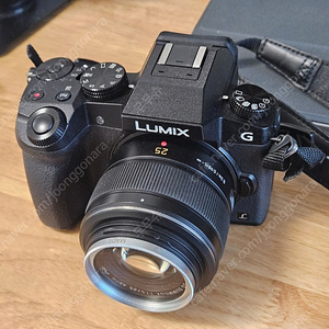 파나소닉 루믹스 g7 + 25mm f1.4 렌즈 세트