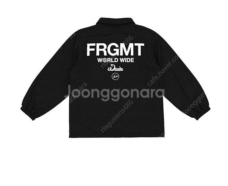 웨이드 프라그먼트 코치자켓 XL 팝니다.--0