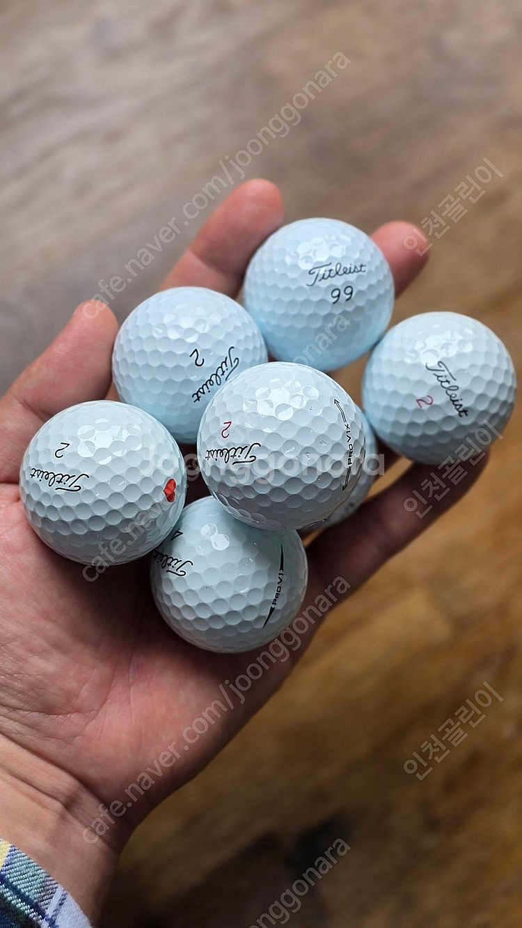 A+급 타이틀리스트 PRO V1, V1X, AVX 3피...--0