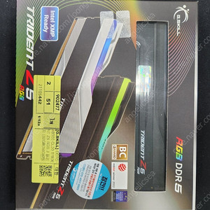 지스킬 DDR5 6000 TRIDENT Z5 32G