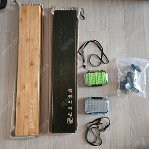엠제이피싱 대나무 찌케이스 60cm 및 오동나무 찌케이스 55cm 일괄