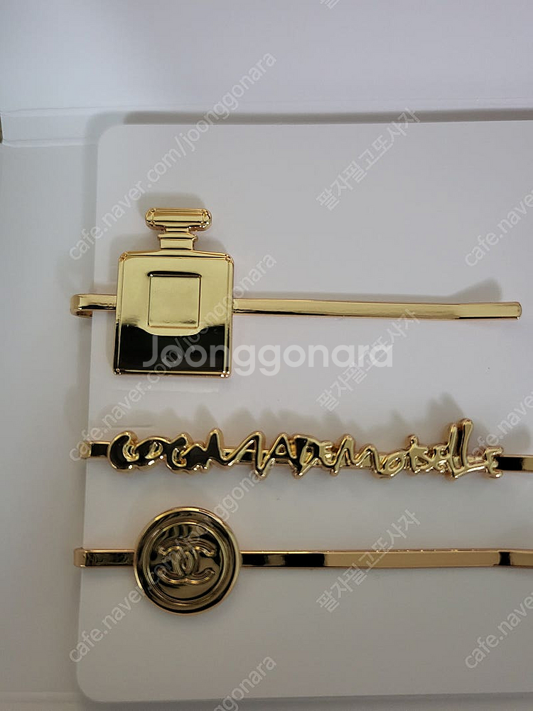 정품) 새상품 샤넬 헤어핀 3종 세트 (코스메틱)--2