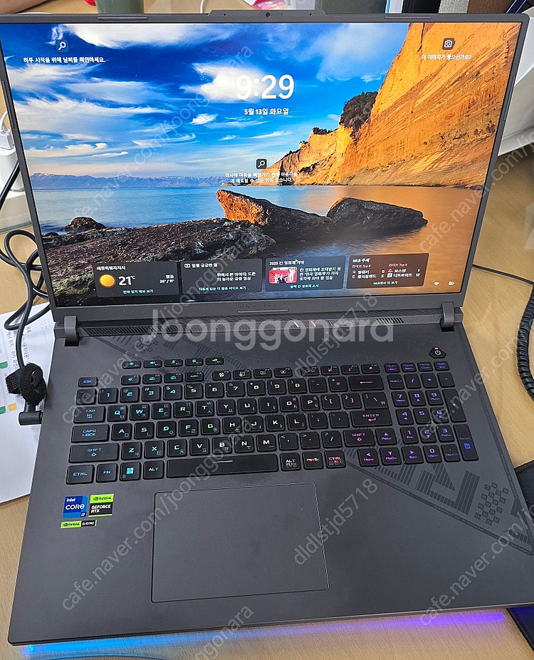 ASUS ROG strix g814j-N5002 게이밍...--0