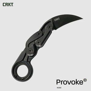 CRKT 프로보크 카람빗 나이프 4040 접이식 폴딩 캠핑칼 호신용 EDC