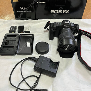 캐논 EOS R8 + RF 24-105mm
