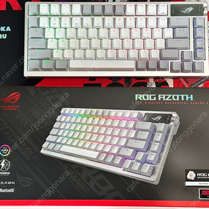 ASUS Azoth NX Snow 적축 기계식키보드
