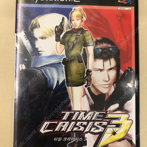 PS2/ 타임 크라이시스3 한글정발