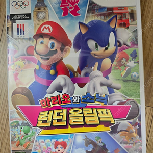 닌텐도위 wii 게임 마리오와소닉 런던올림픽 팔아요