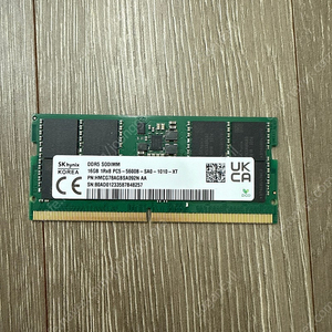 Sk 하이닉스 노트북용 ddr5 16g 5600