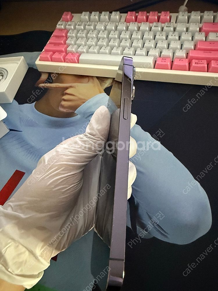 [애케플포함] 아이폰 14프로맥스 256GB 퍼플 S급...--6