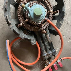 LPG 주물 삼중버너 업소용 받침대 포함