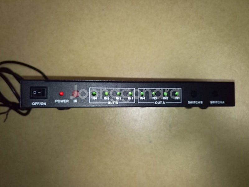 라인업시스템 LANSTAR HDMI 매트릭스 분배기 4...--0