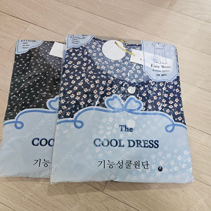 기능성쿨원단 단추원피스