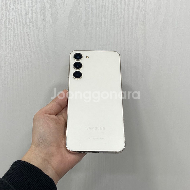 58561 갤럭시S23플러스 크림 256GB 부산 중고...--2
