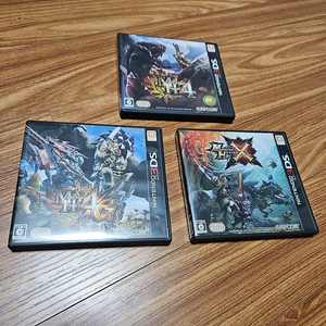 닌텐도 3DS 몬스터헌터 시리즈 3종